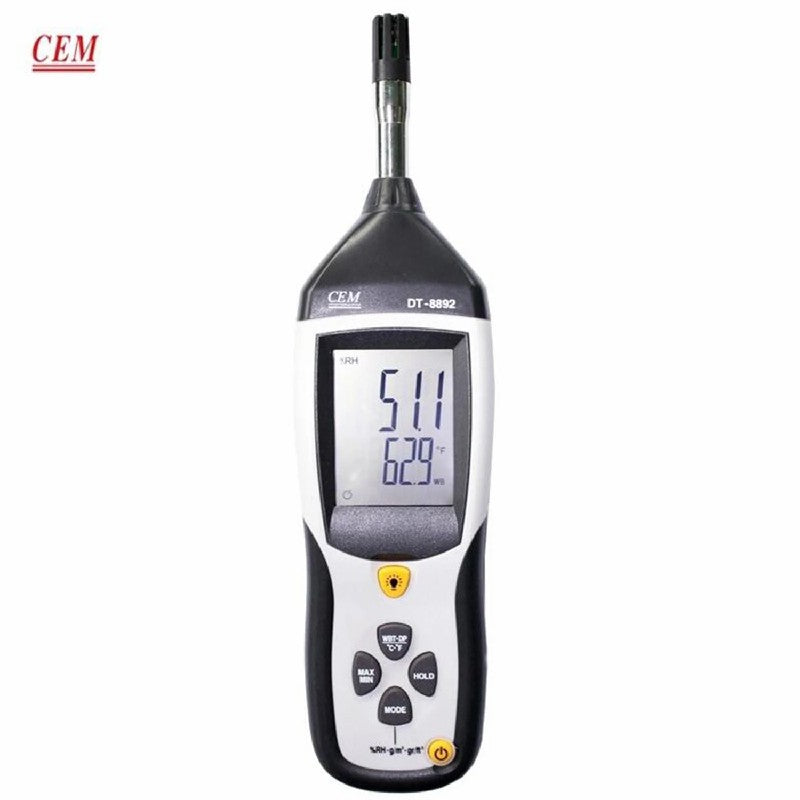 CEM DT-8892 Temperature and Humidity Tester Industrial Digital Display Thermometer Indoor Greenhouse Experimental Tester CEM DT-8892 Temperature and Humidity Tester Industrial Digital Display Thermometer Indoor Greenhouse Experimental Tester